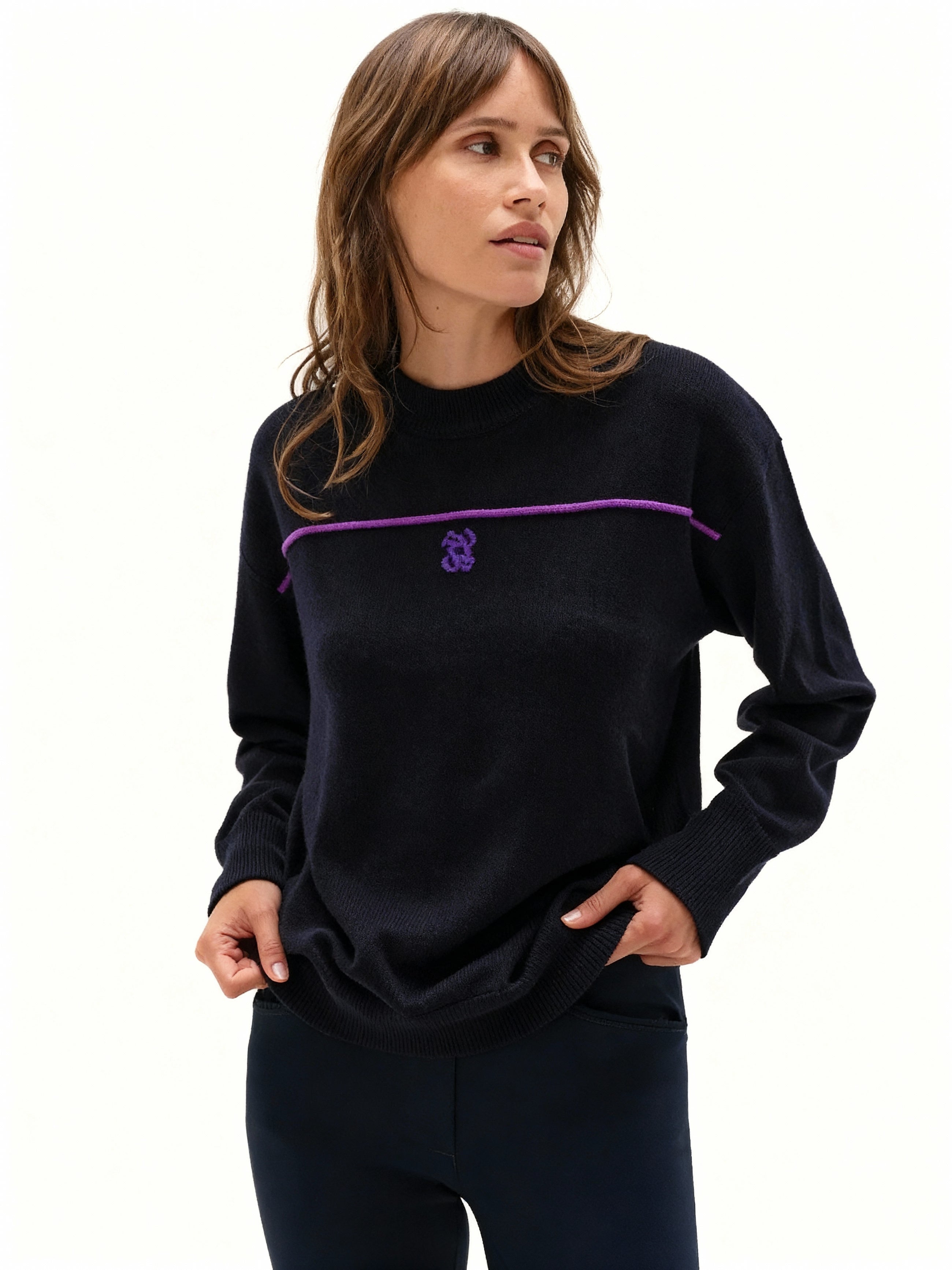 Merlin Sweatshirt in Marine