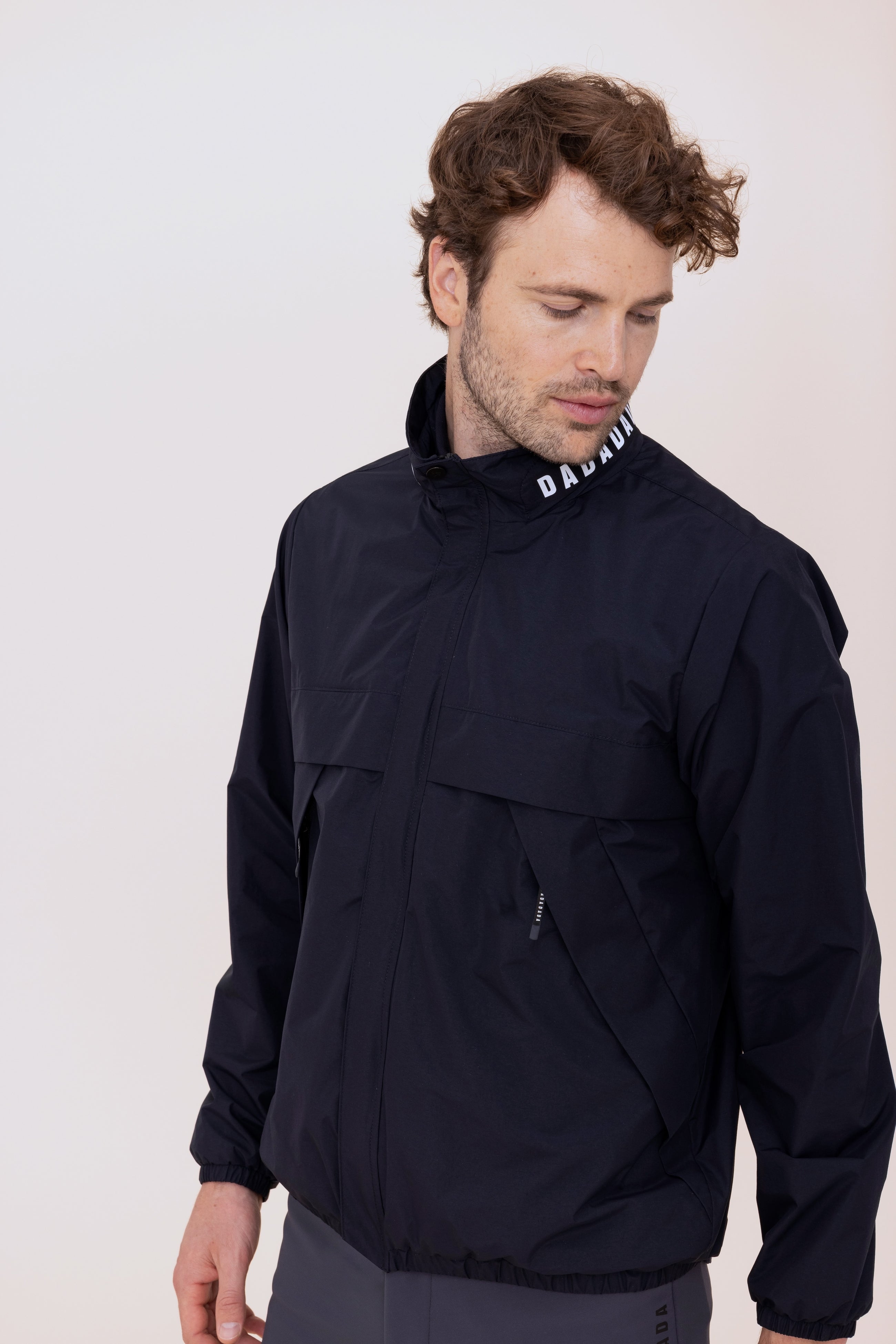 Unisex Apache Rain Jacket in Navy
