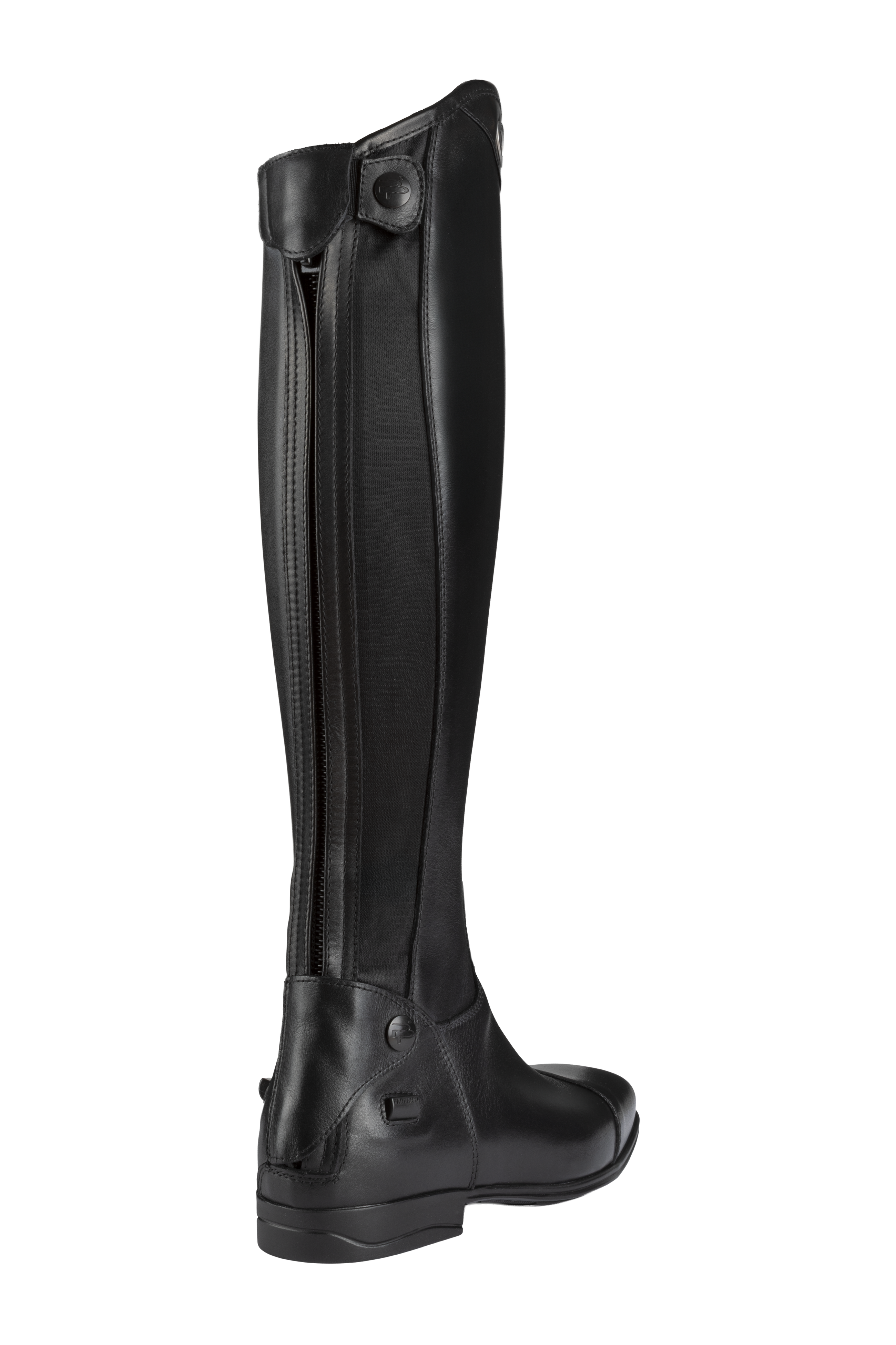 Denver Pro Jumping Boots in Black with Lux Top & Swarovski® Crystal Line