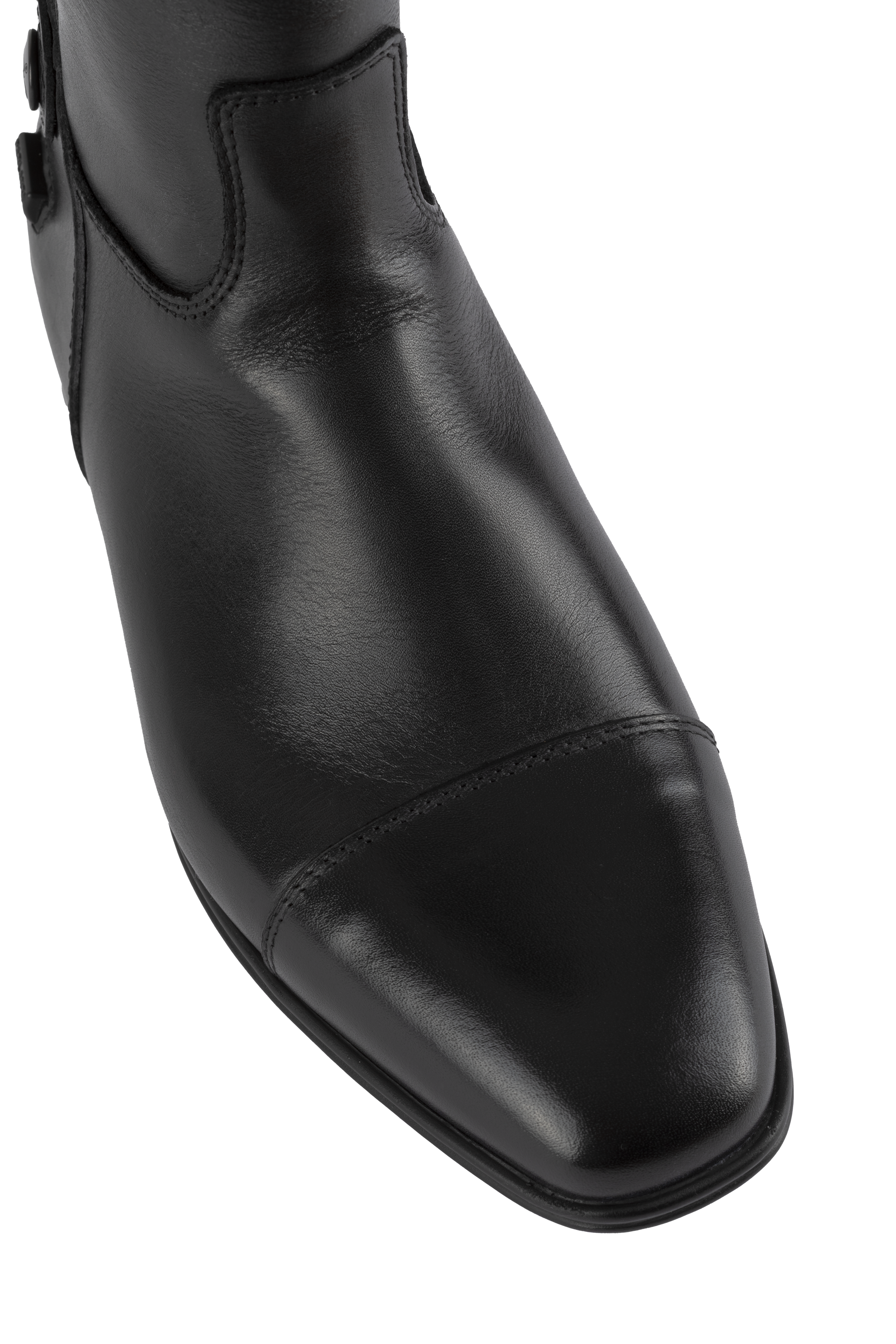 Denver Pro Jumping Boots in Black with Lux Top & Swarovski® Crystal Line