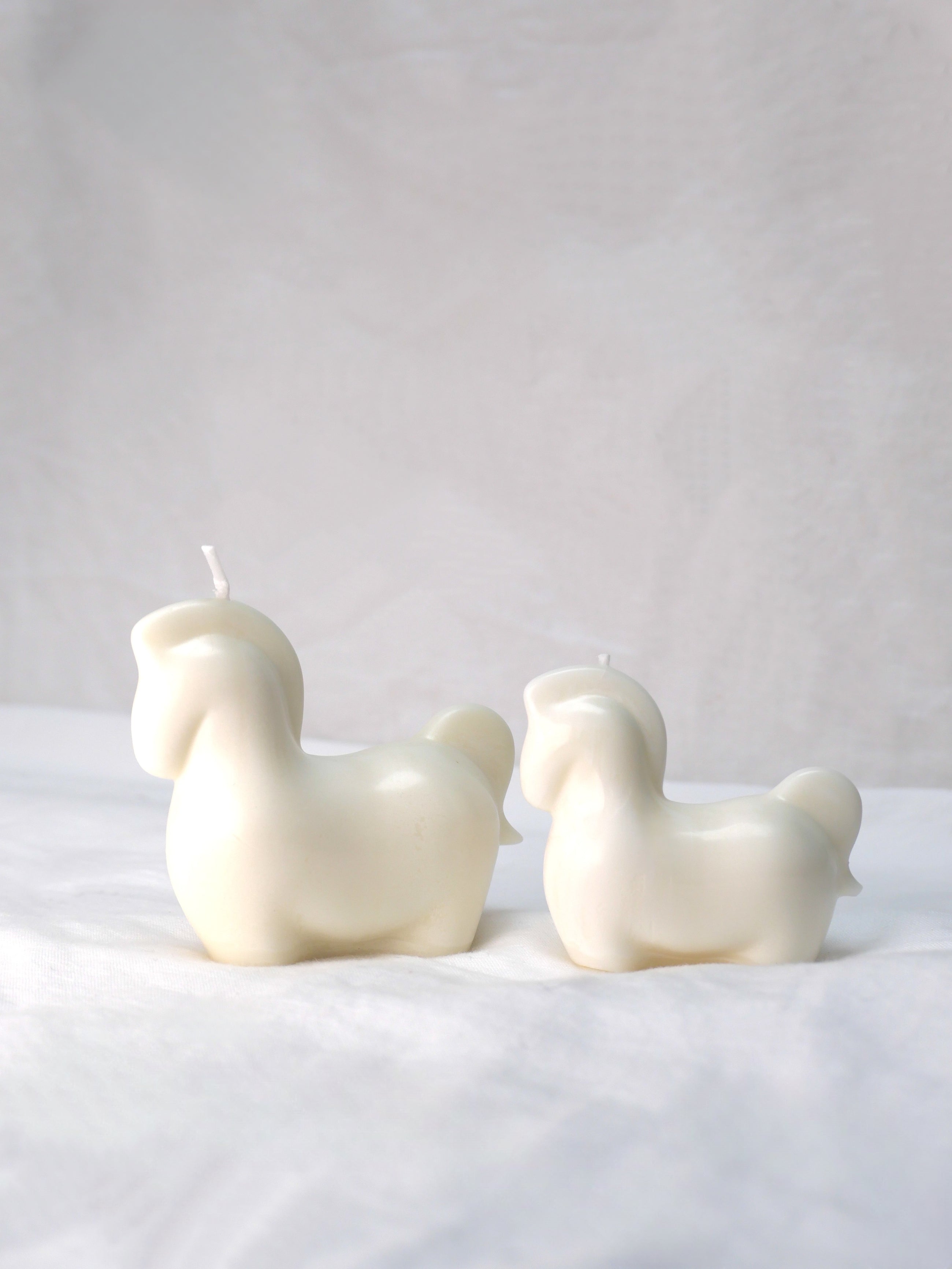 Cheval Candle Set in Soy White