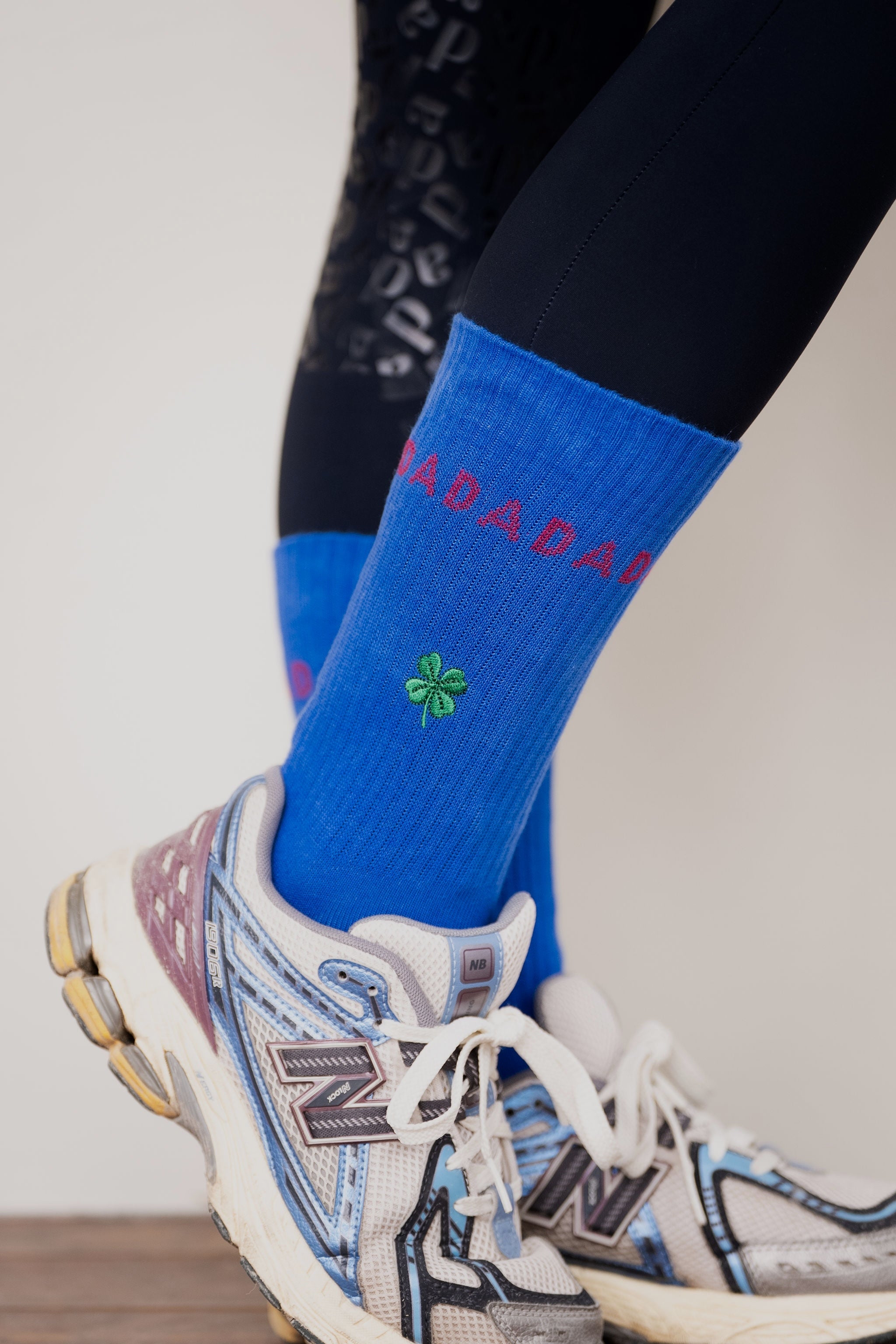 2 Pack Molsy Socks in Bright Blue & Navy