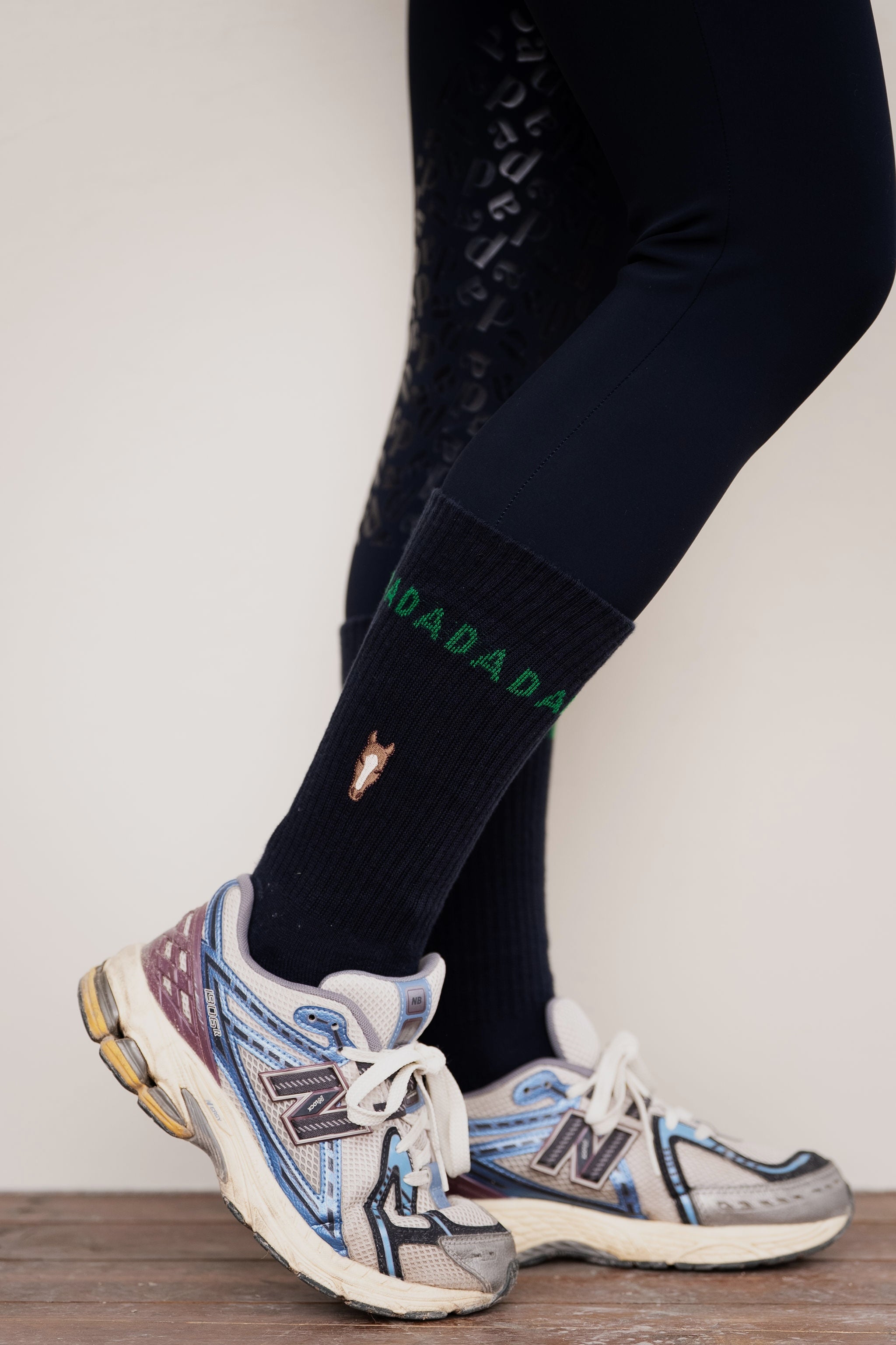 2 Pack Molsy Socks in Bright Blue & Navy