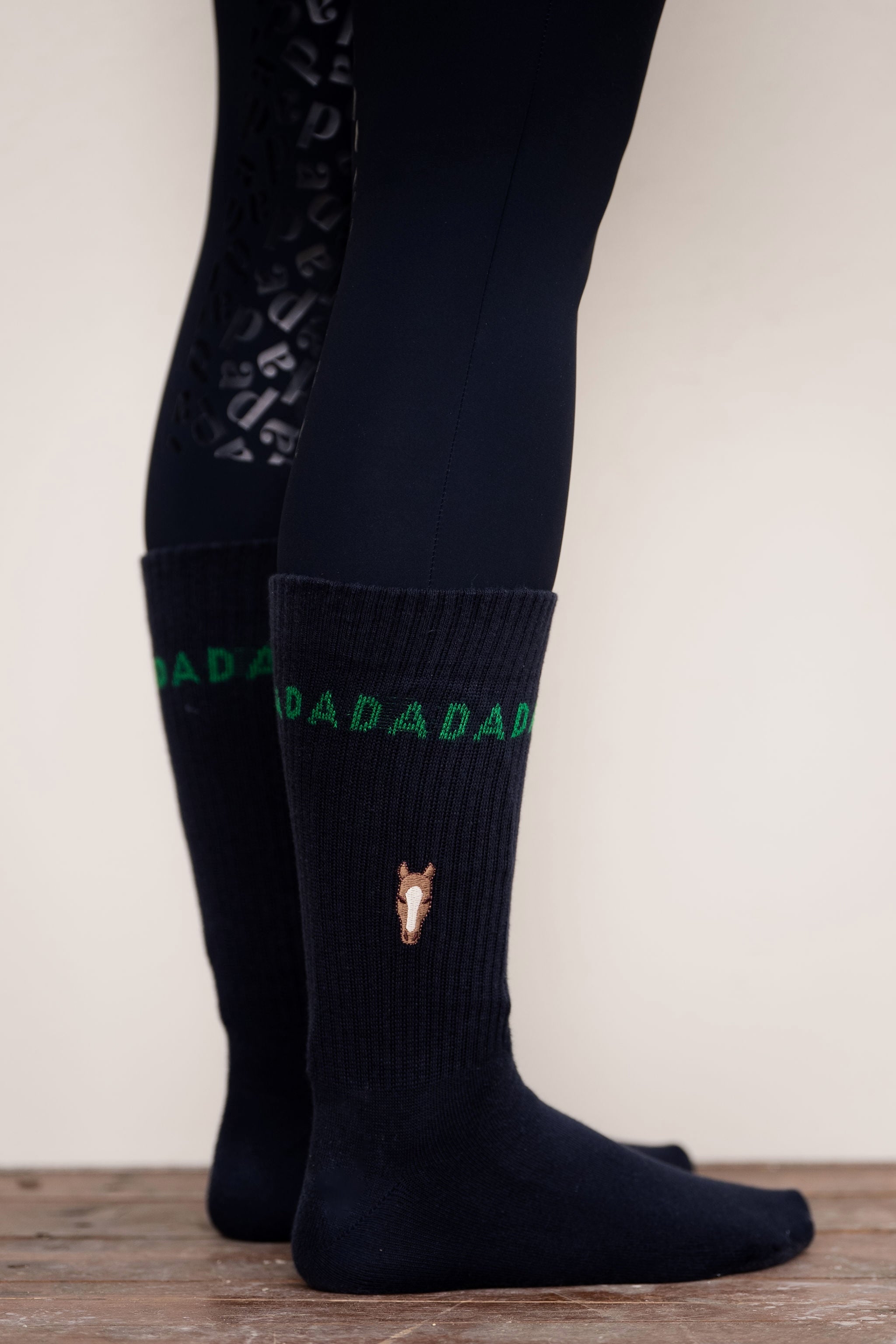 2 Pack Molsy Socks in Bright Blue & Navy