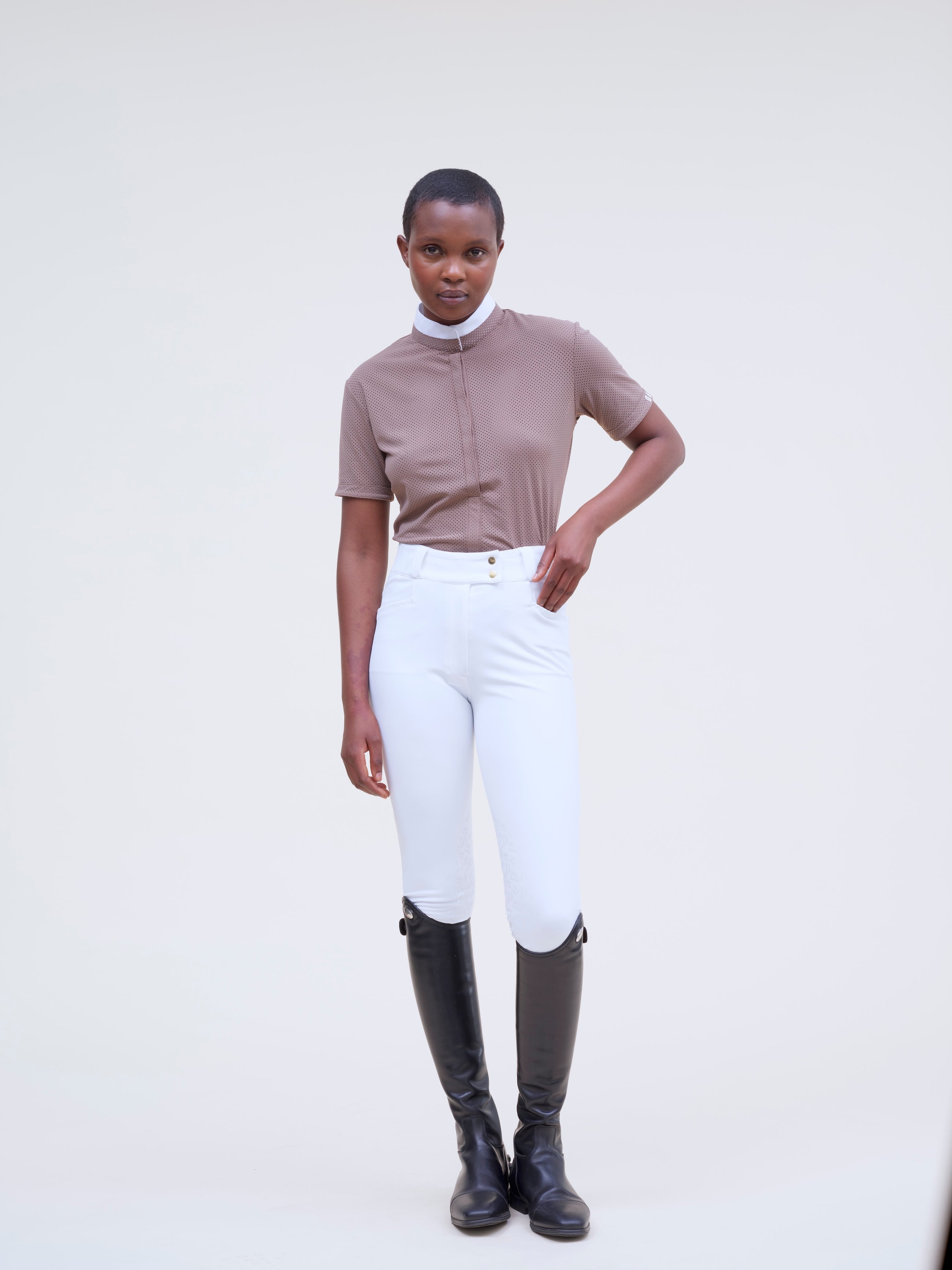 Kit Full Seat Breeches in White