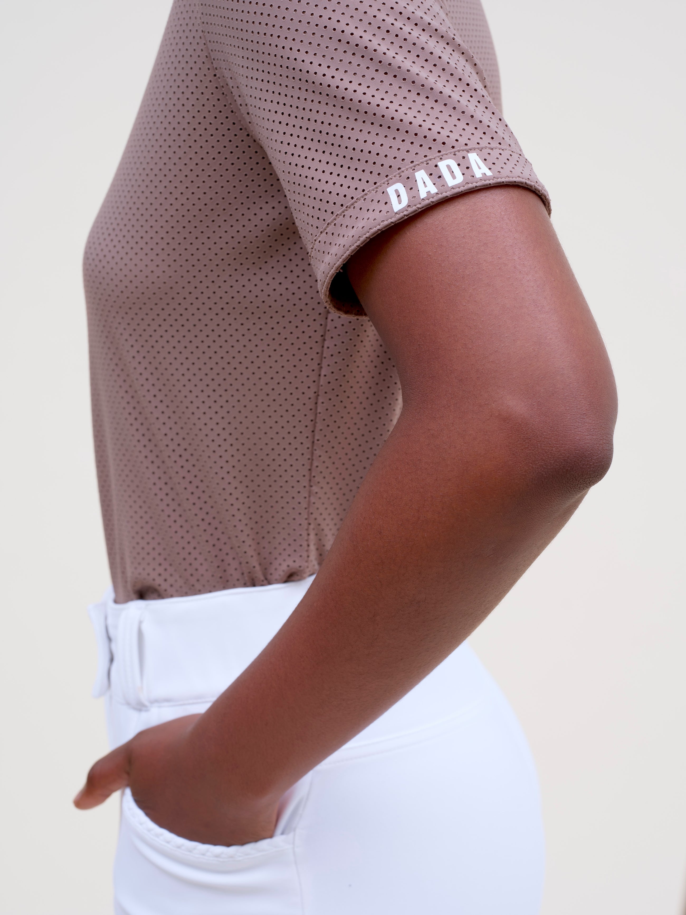 Helios Show Shirt in Taupe