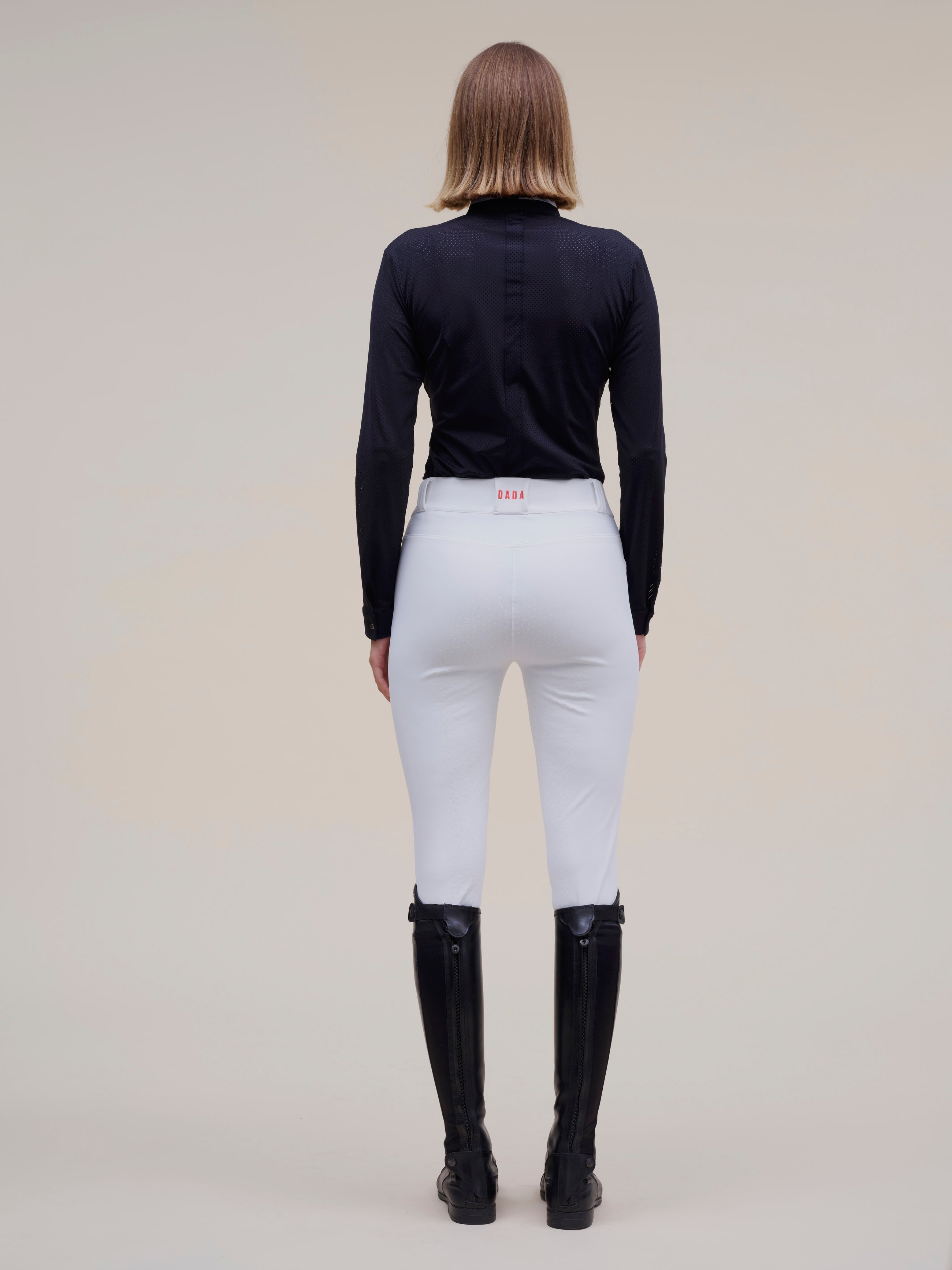 Helios Long Sleeve Show Shirt in Black