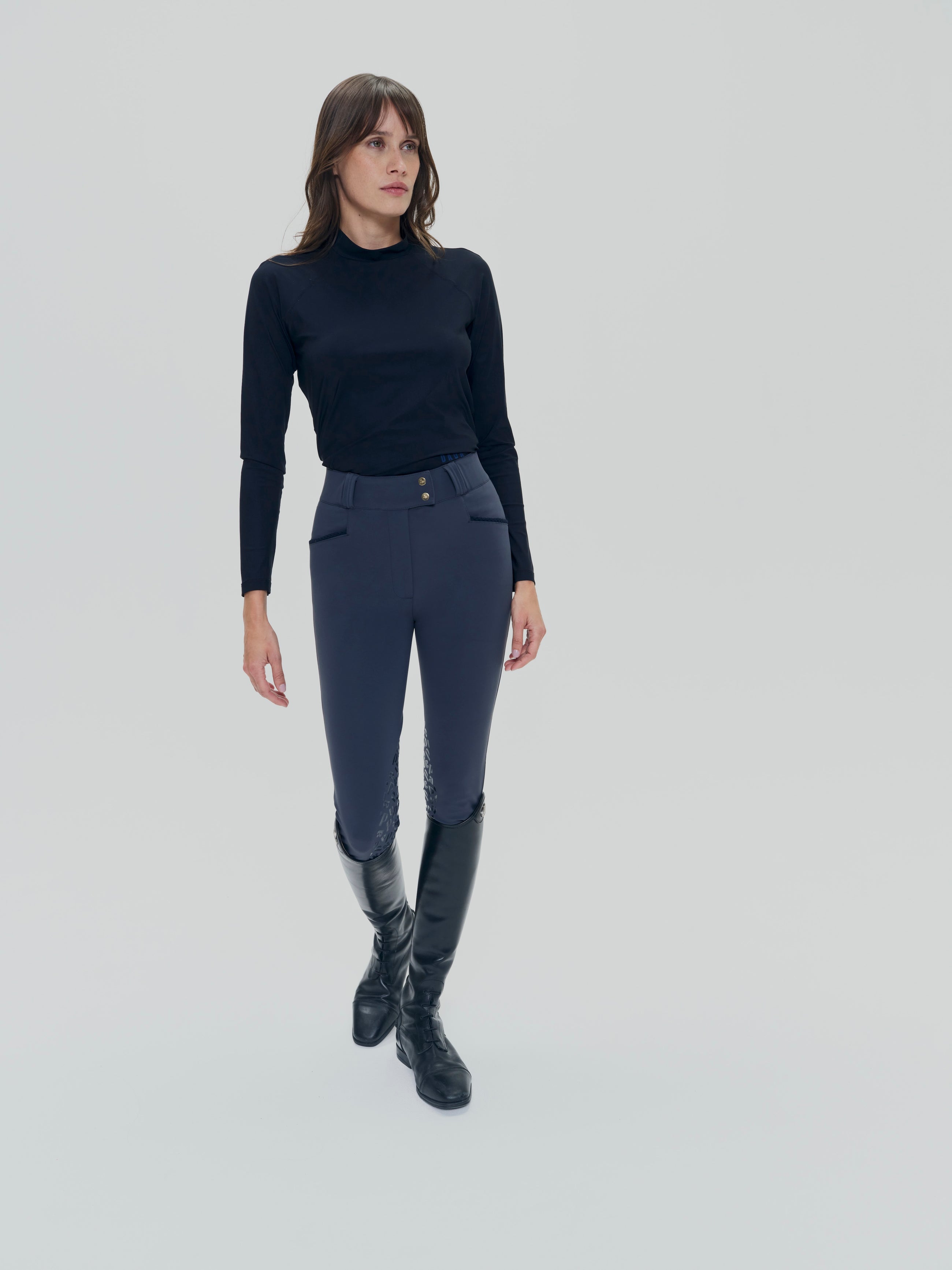 New Kit Sculpting Breeches in Baltic Blue