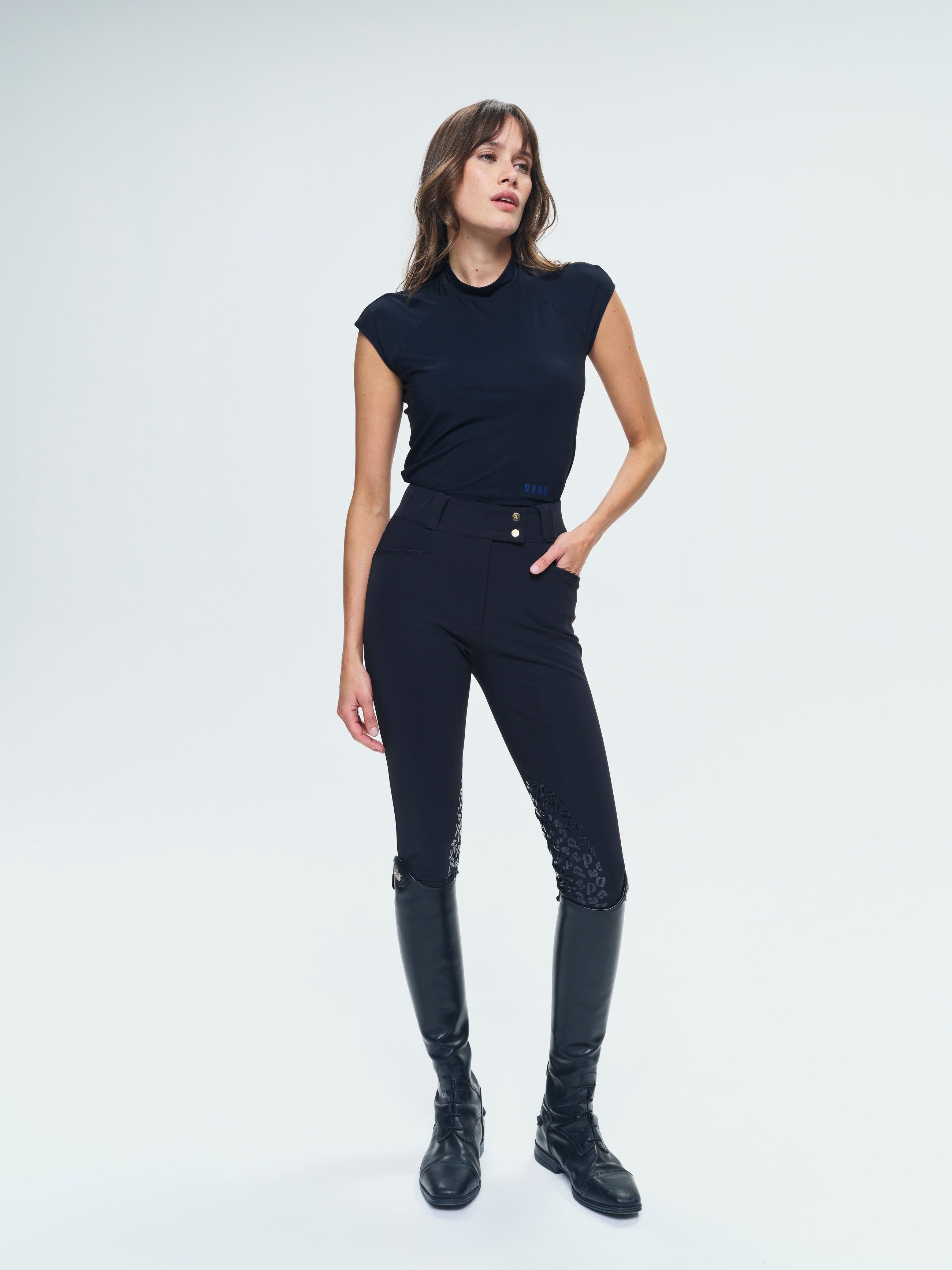 New Kit Sculpting Breeches in Black