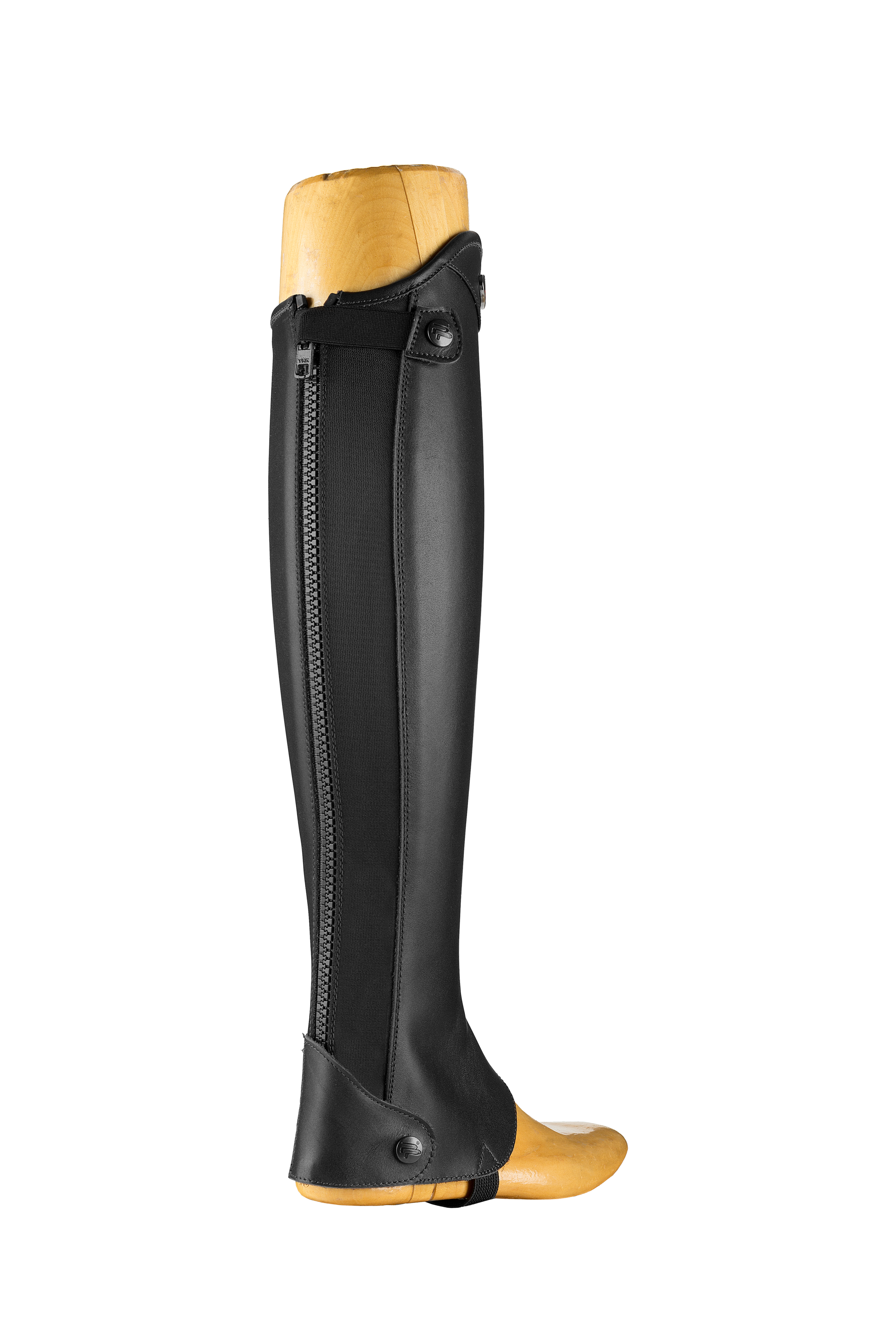 Classic Calfskin Chaps in Black