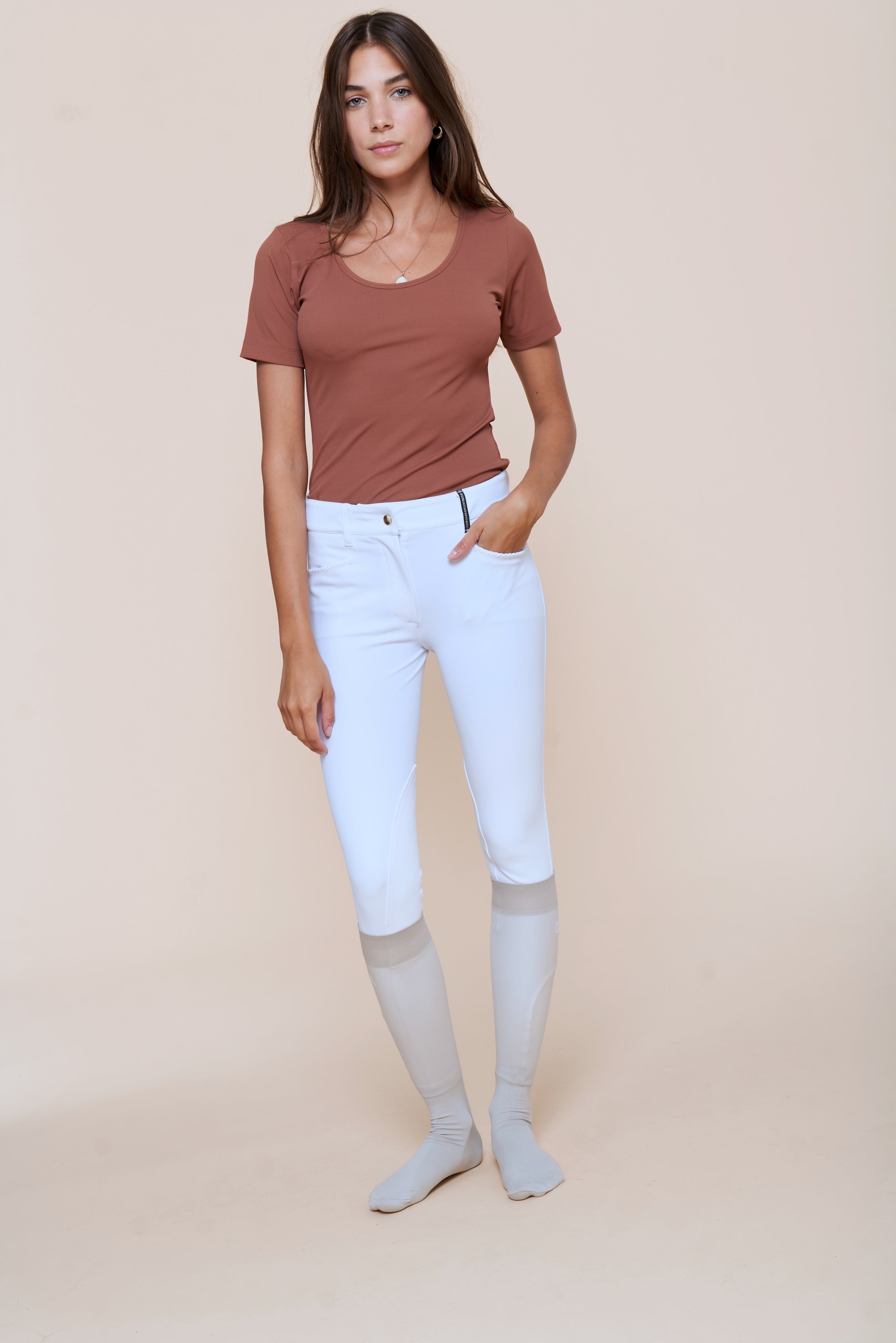 2 Pack Fifou Socks in Marine & Beige