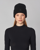 Signature Beanie in Black