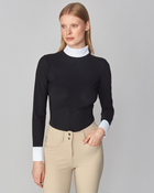 Timeless Mesh Show Shirt in Black