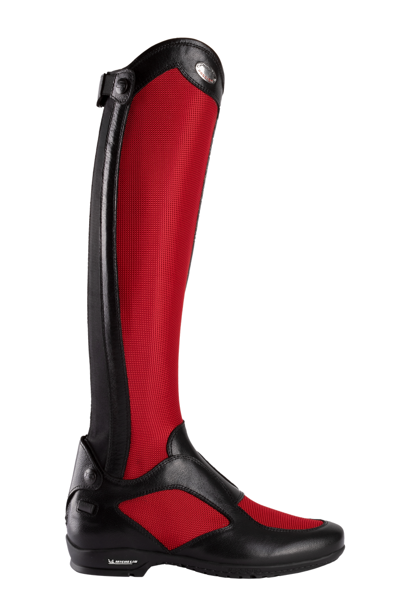 Malibu Jumping Boots in Red