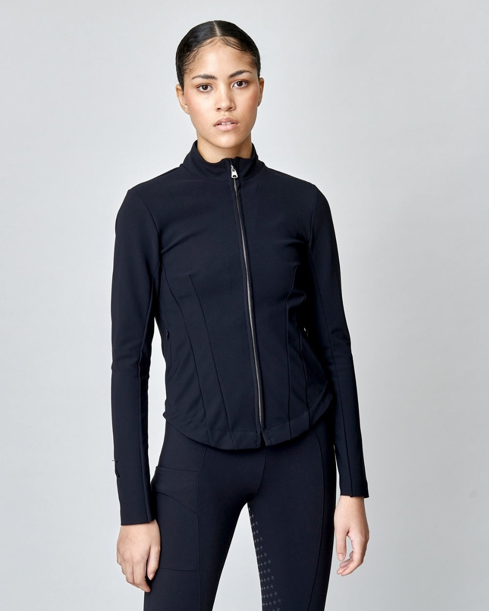 Signature Riding Jacket in Black