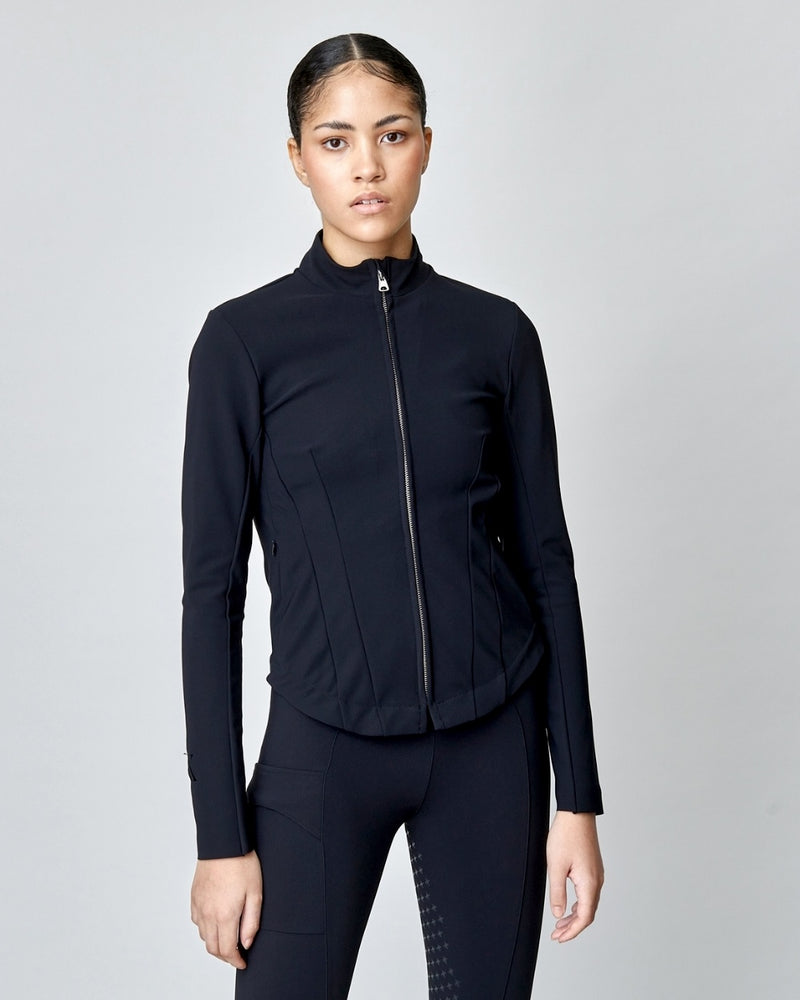 Signature Riding Jacket in Black