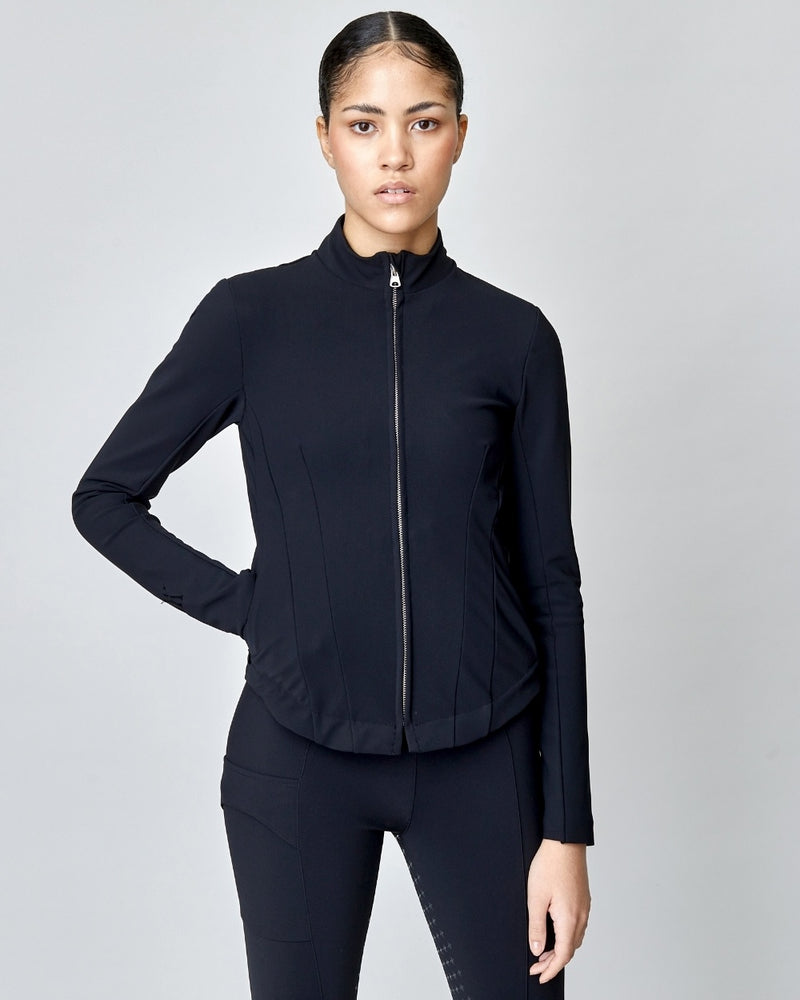 Signature Riding Jacket in Black