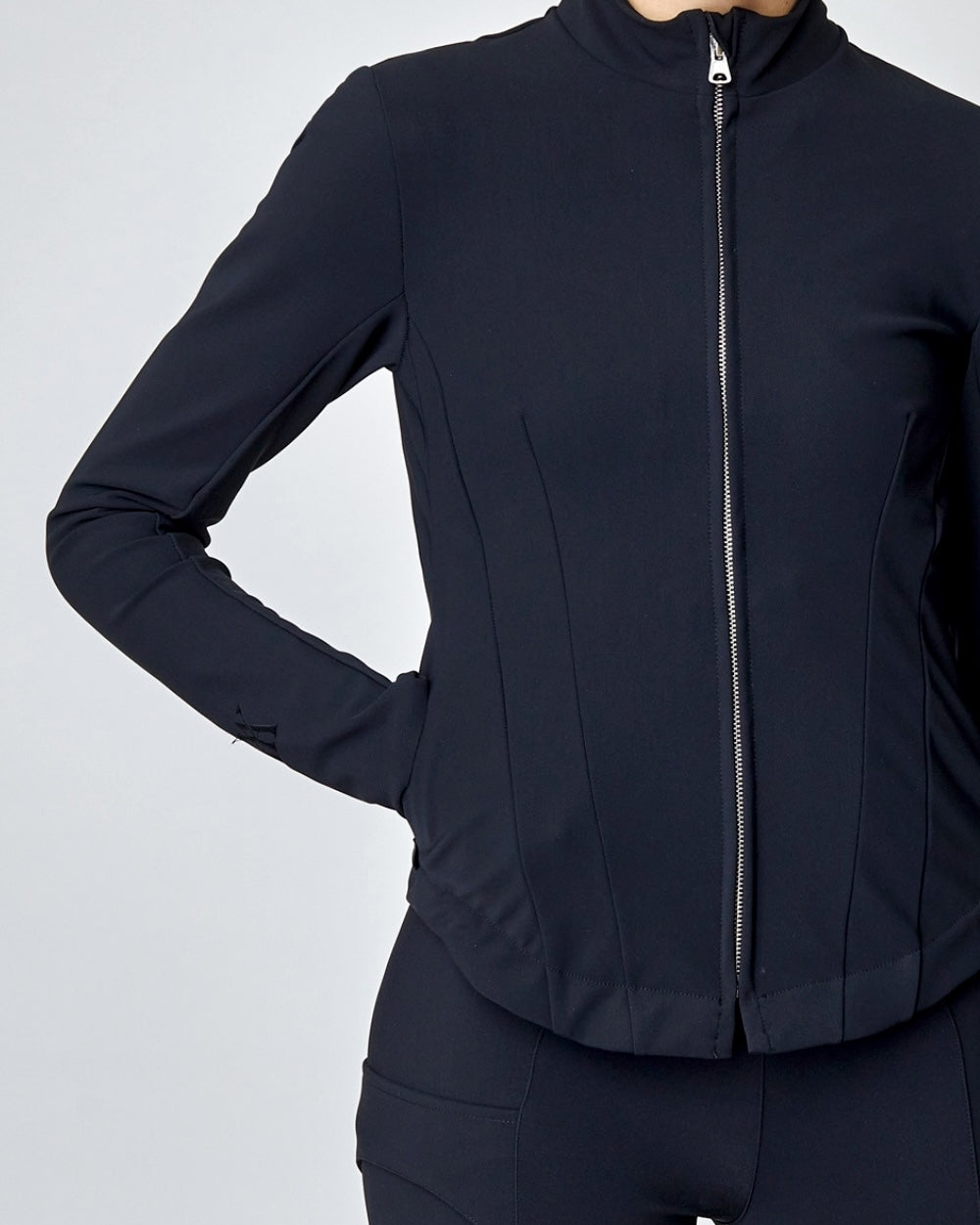Signature Riding Jacket in Black