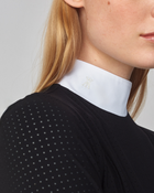 Timeless Mesh Show Shirt in Black