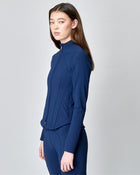 Signature Riding Jacket in Navy