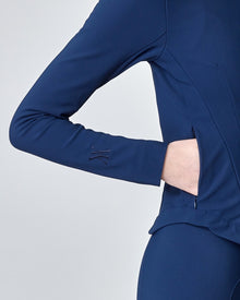 Signature Riding Jacket in Navy