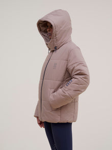Unisex New King Insulated Jacket in Mocha