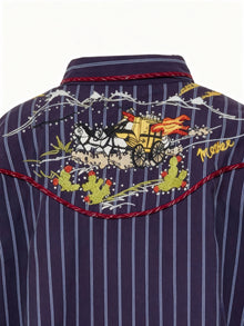 Riding Shotgun Shirt in Navy