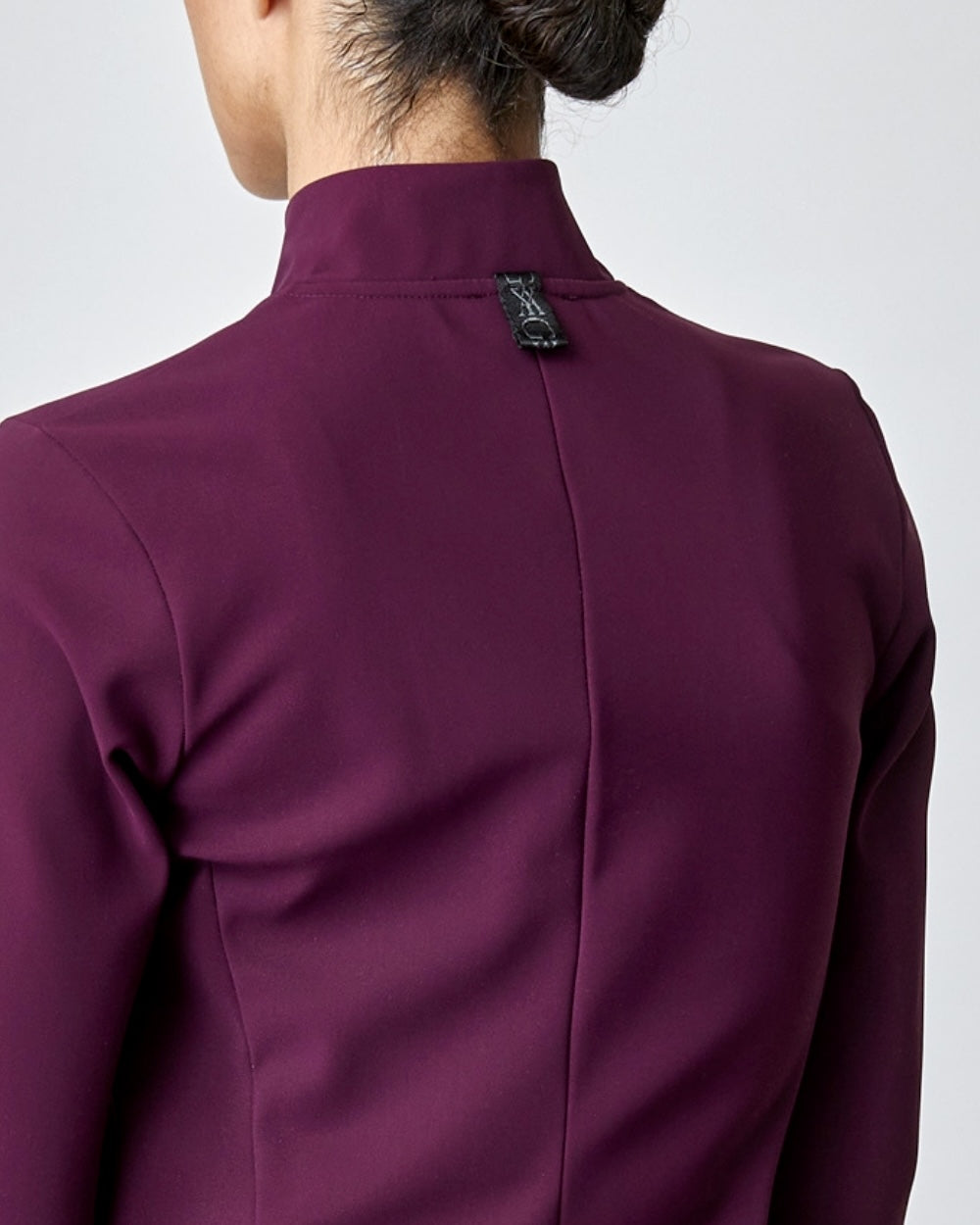 Signature Riding Jacket in Burgundy