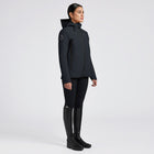 Hooded Performance 3-Way Jacket in Dark Grey