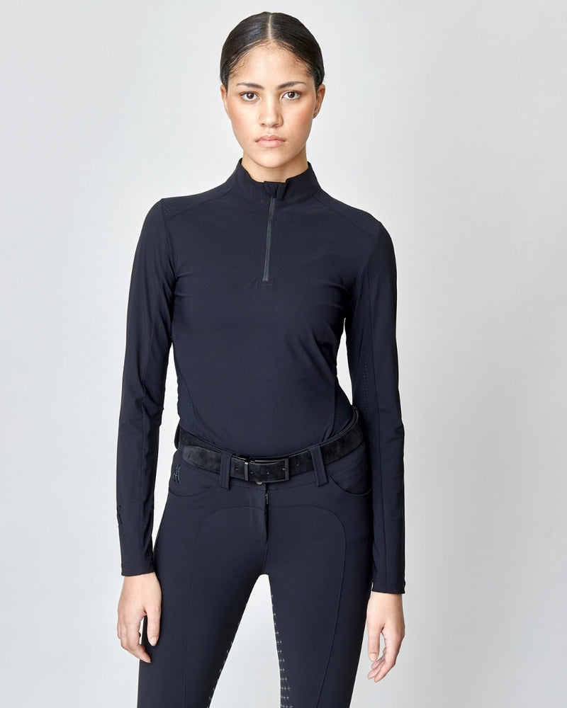 Performance Sun Top in Black