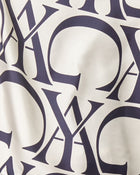 Monogram Silk Scarf in Tan