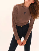 Ernest Technical Top in Mocha