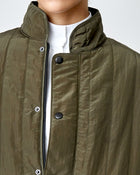 Quilted Riding Vest in Green
