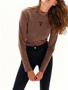 Ernest Technical Top in Mocha