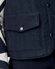 Quilted Riding Vest in Black