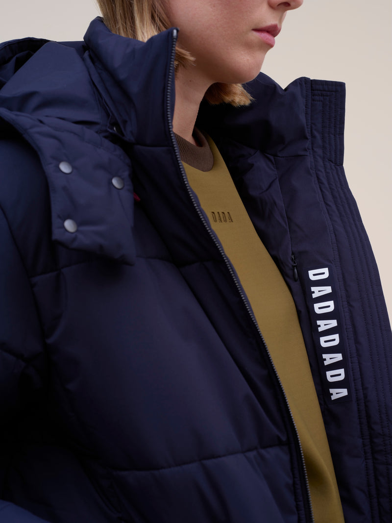 Unisex New King Insulated Jacket in Marine