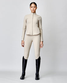 Signature Riding Jacket in Tan