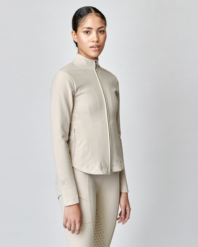 Signature Riding Jacket in Tan
