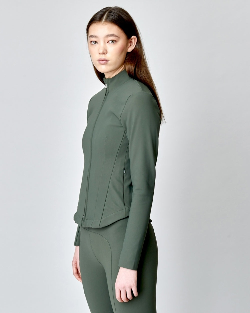 Signature Riding Jacket in Green
