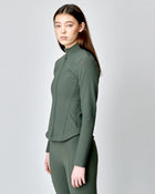 Signature Riding Jacket in Green