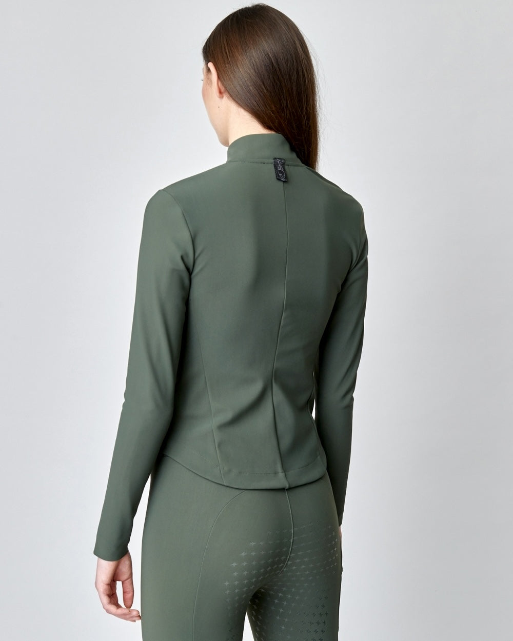 Signature Riding Jacket in Green