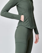 Signature Riding Jacket in Green