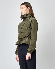 Windproof Riding Jacket in Green