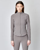 Signature Riding Jacket in Taupe