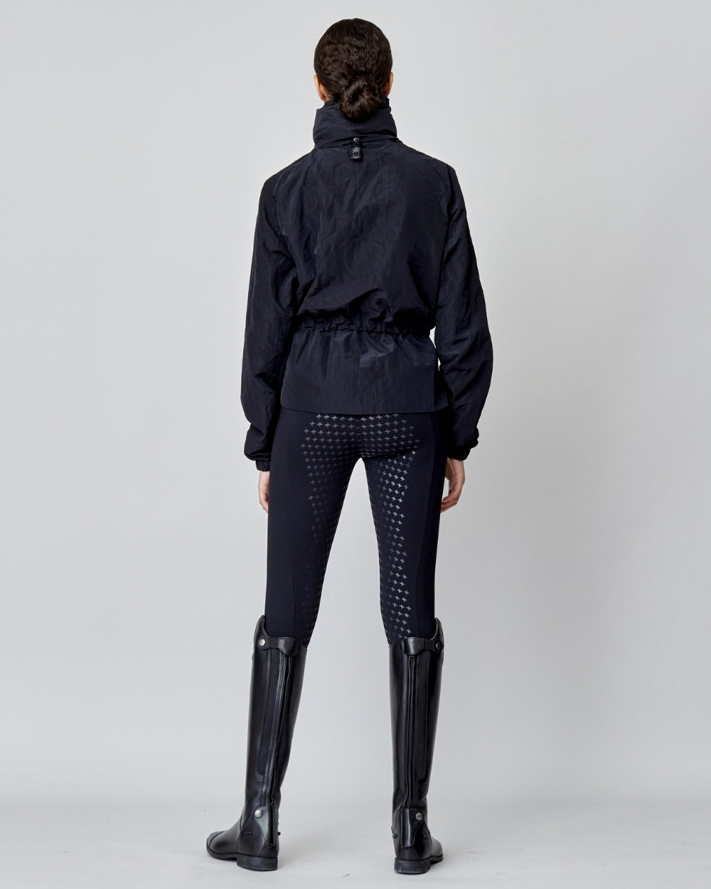 Windproof Riding Jacket in Black