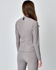 Signature Riding Jacket in Taupe