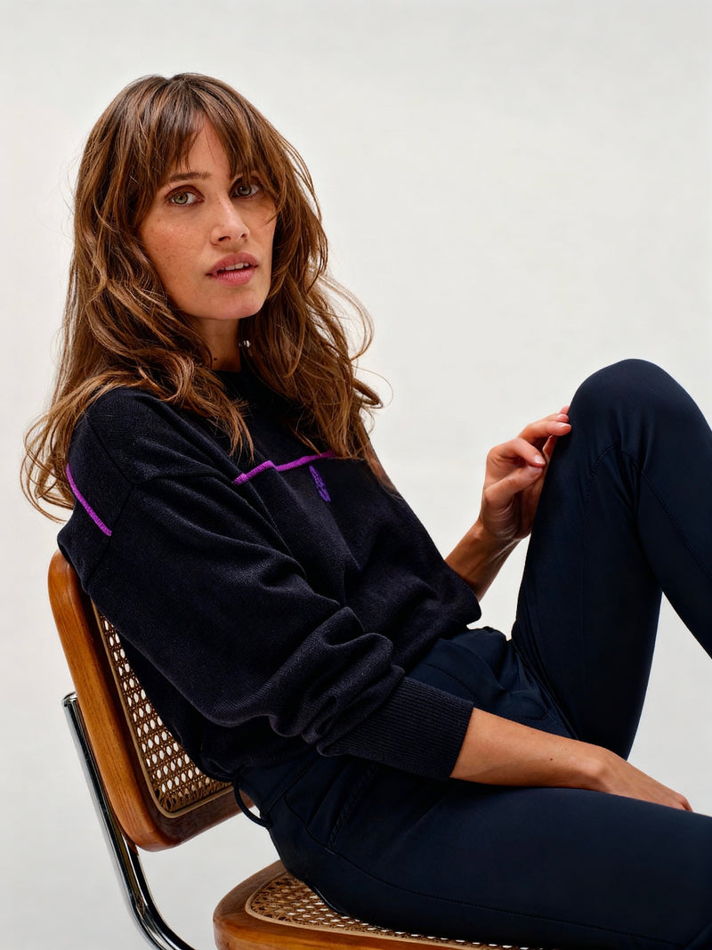 Merlin Sweatshirt in Marine