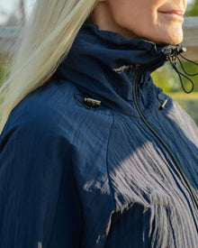 Windproof Riding Jacket in Navy