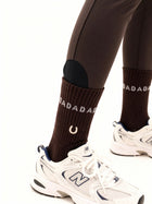 2 Pack Molsy Socks in Tennis Green & Dark Brown