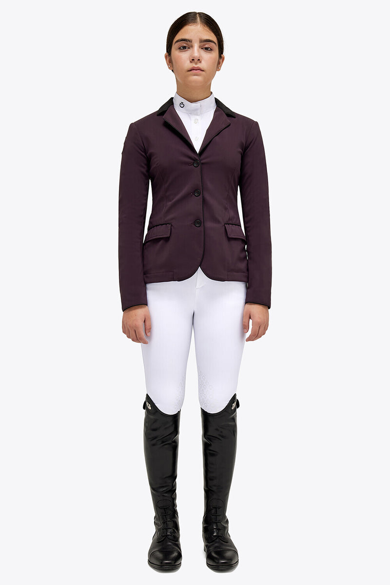 Girl's GP Show Jacket in Dark Brown